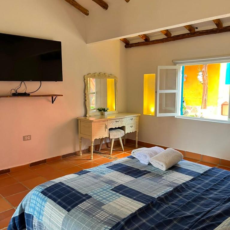 Hotel Casa Del Viento Zapatoca - Double Room - 2