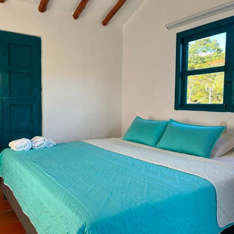 Hotel Casa Del Viento Zapatoca - Double Room with Terrace - 4