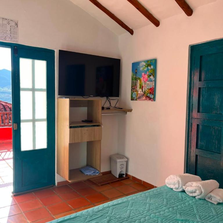 Hotel Casa Del Viento Zapatoca - Double Room with Terrace - 2