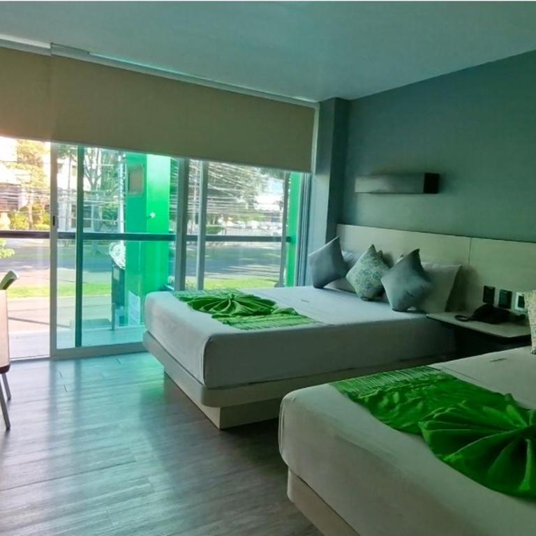 HOTEL LEMON GREEN -Zona Expo Frente al Centro de Convenciones - Habitación Doble - 2 camas - 27