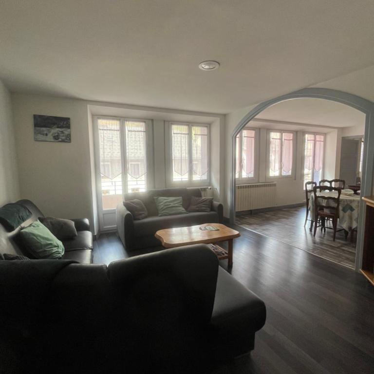 Appartement spacieux approx 125 m2 pour 8 personnes a Modane - Appartement 3 Chambres avec Vue sur la Montagne - 12