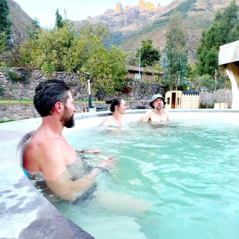 Villa en Valle Sagrado, vistas a la Catarata, Montañas, con Jacuzzi y Sauna - Three-Bedroom Villa - 52