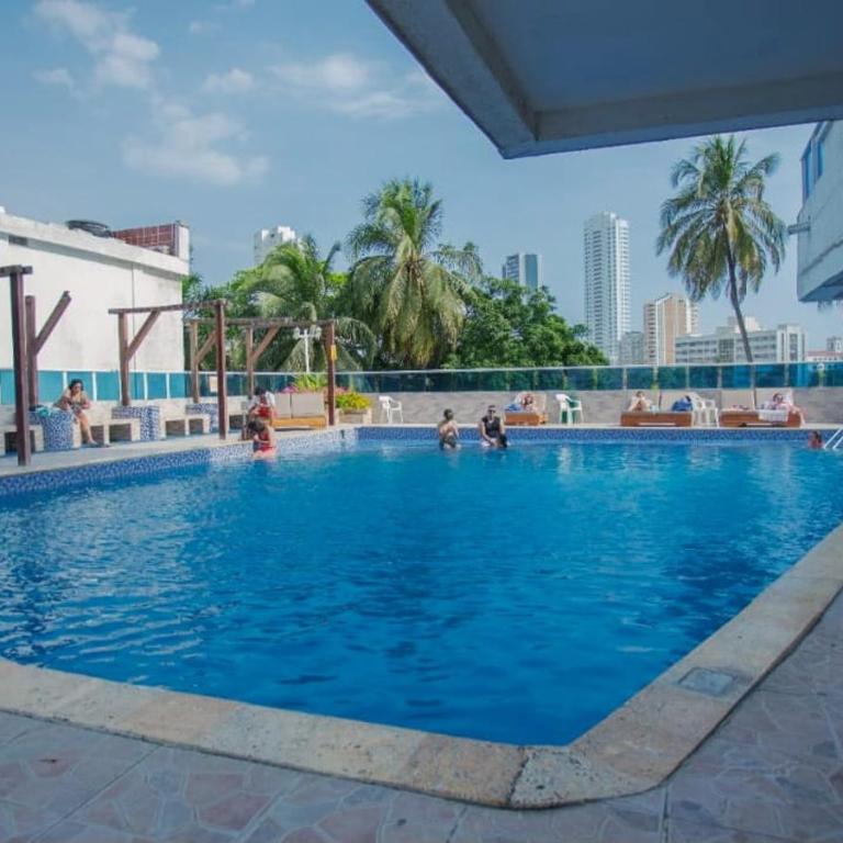 Hospedaje, Apartamentos,Balcones Del Caribe, El Laguito,Torres Del Lago,Cartagena - Estudio con vistas al mar - 5