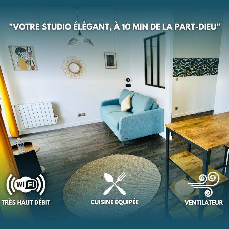 Atelier Cosy Félix à 10 minutes de la Gare - Apartment mit 1 Schlafzimmer - 1