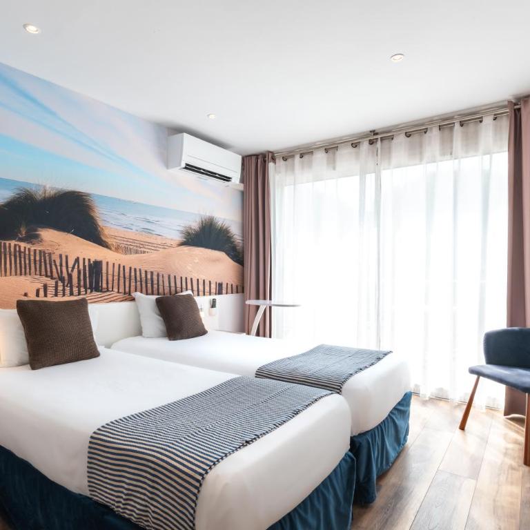 Hotel Europe - Chambre Lits Jumeaux - Bâbord - 2