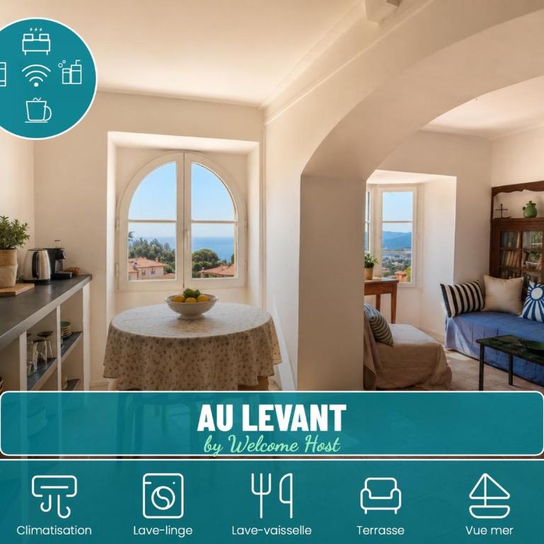 Au Levant, Maison de village de charme, vue mer - Maison 4 Chambres - 1