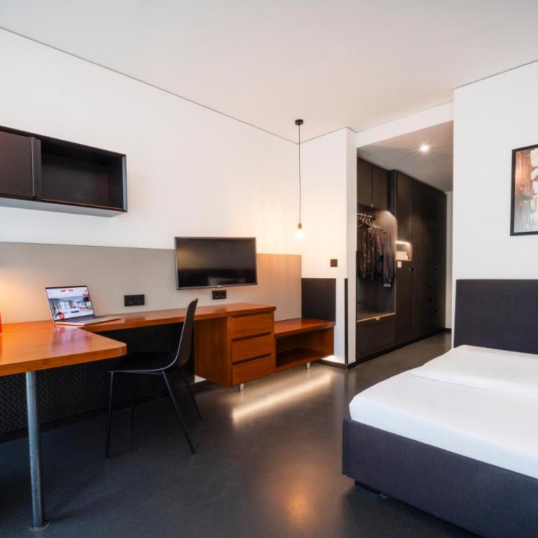 Brera Serviced Apartments Munich Schwabing - Appartamento M con Letto King-Size - 3
