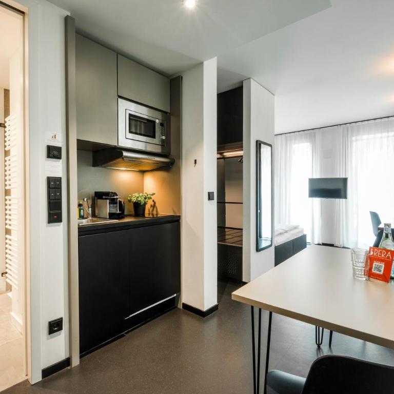Brera Serviced Apartments Munich Schwabing - Appartamento L con Letto King-Size - 1