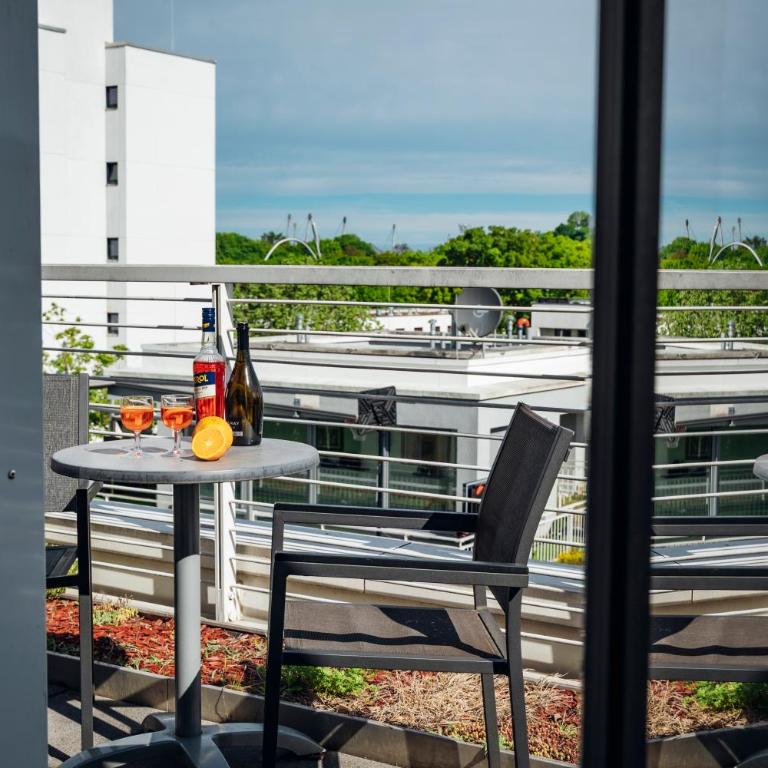 Brera Serviced Apartments Munich Schwabing - Appartamento M con Letto King-Size e Terrazza - 13