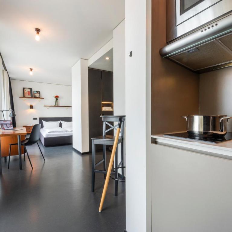 Brera Serviced Apartments Munich Schwabing - Apartment L - King bed and terrace - 14