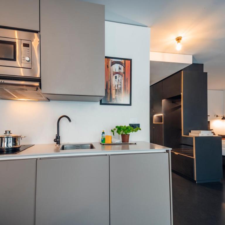 Brera Serviced Apartments Munich Schwabing - Appartamento XL con Letto King-Size - 14