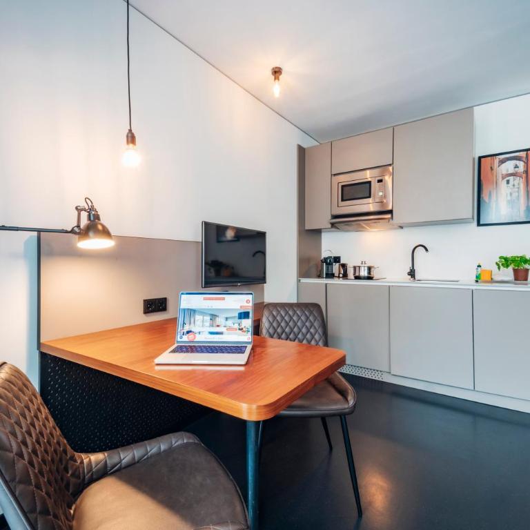 Brera Serviced Apartments Munich Schwabing - Appartamento XL con Letto King-Size - 8