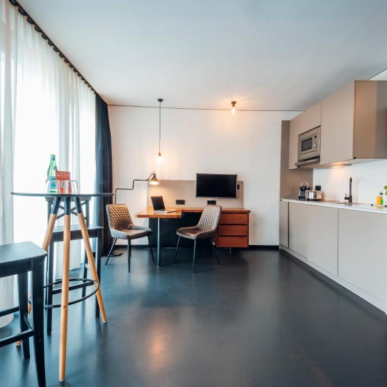 Brera Serviced Apartments Munich Schwabing - Appartamento XL con Letto King-Size - 9