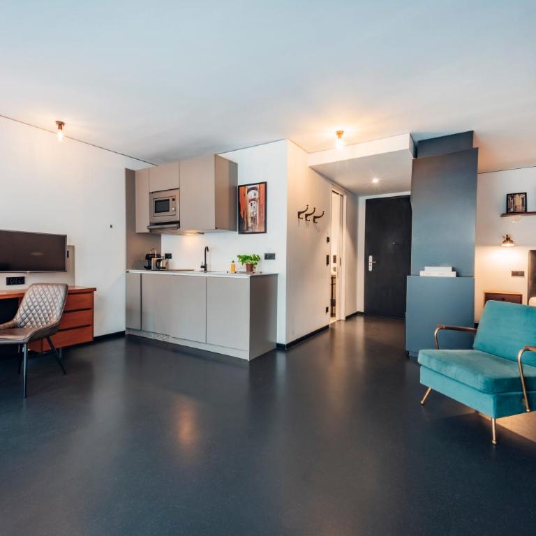 Brera Serviced Apartments Munich Schwabing - Appartamento XL con Letto King-Size - 15