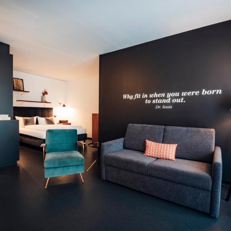 Brera Serviced Apartments Munich Schwabing - Appartamento XL con Letto King-Size e Terrazza - 14