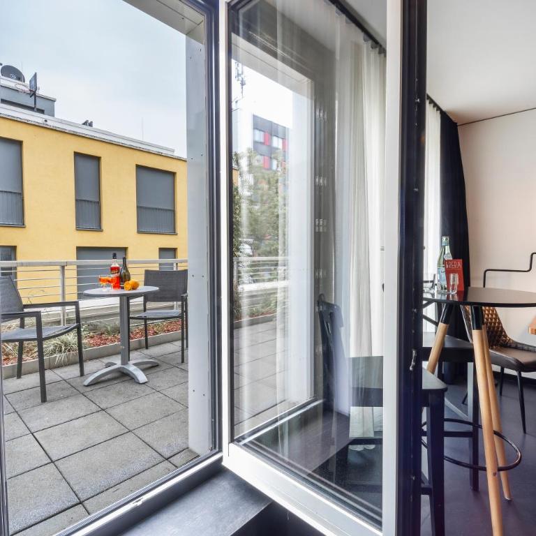 Brera Serviced Apartments Munich Schwabing - Appartamento XL con Letto King-Size e Terrazza - 15