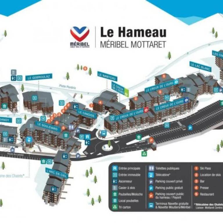 L'Arc-en-Ciel - Appartement sur les hauteurs du Mottaret avec accès aux pistes - Appartement 2 Chambres - 23