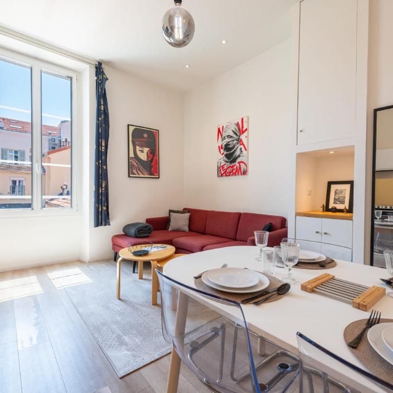 3P Cosy Centre-ville de Cannes - Appartement - 3