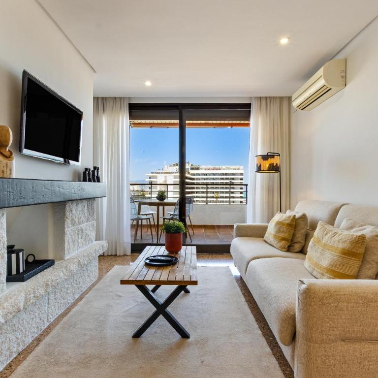 Casa Lamela 63 - La Nogalera, Terrace & Pool - Apartamento de 1 dormitorio con balcón y vistas al mar - 4