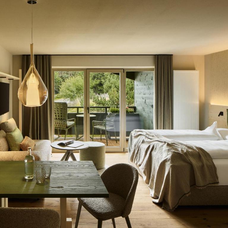 Hotel AUI - Appartamento con 1 Camera da Letto, Balcone e Vista Montagna - 5