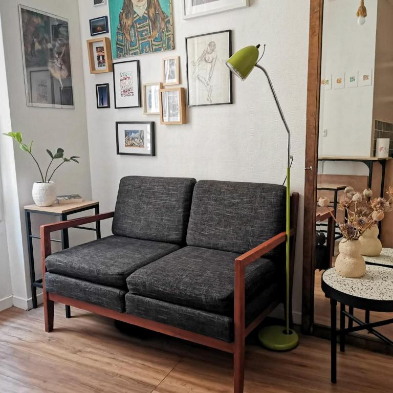 Cosy Studio in Artistic Belleville, Paris - Apartamento de 1 dormitorio - 1