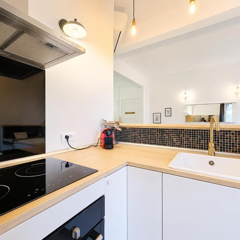 Cannes Le Cannet 2 pièces climatisé 4 pers - One-Bedroom Apartment - 12