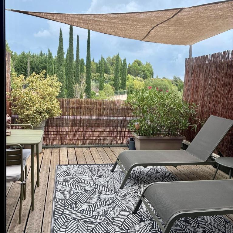 Studio Nuitée en Provence 2 - Studio avec Terrasse - 39