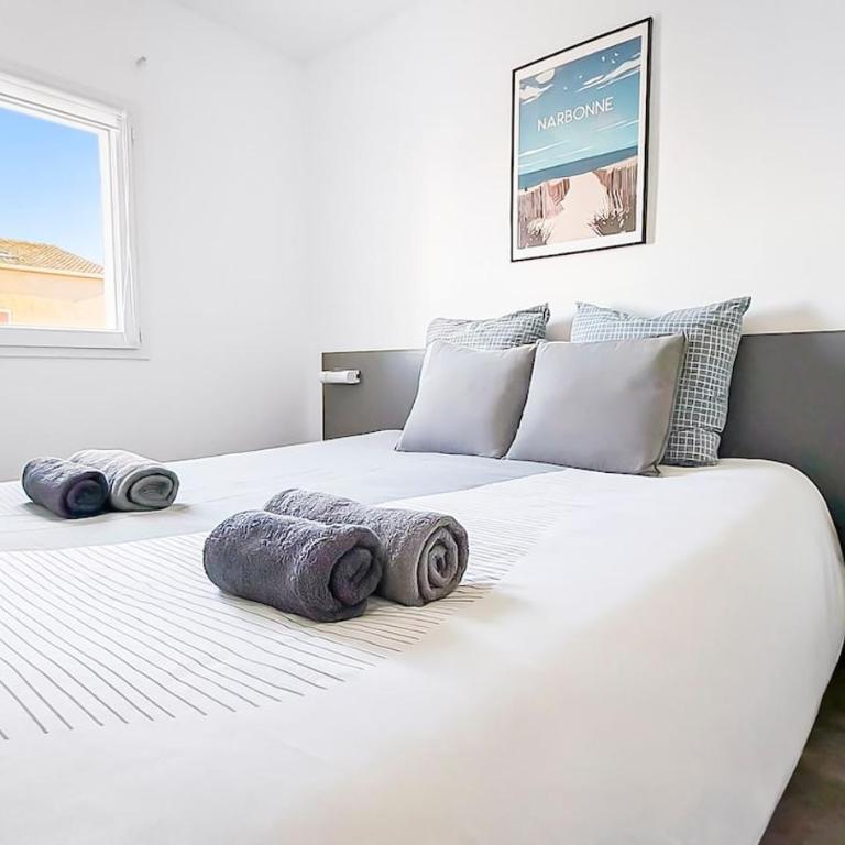 Pool, beach, terrace & sports - Appartement 3 Chambres - 25