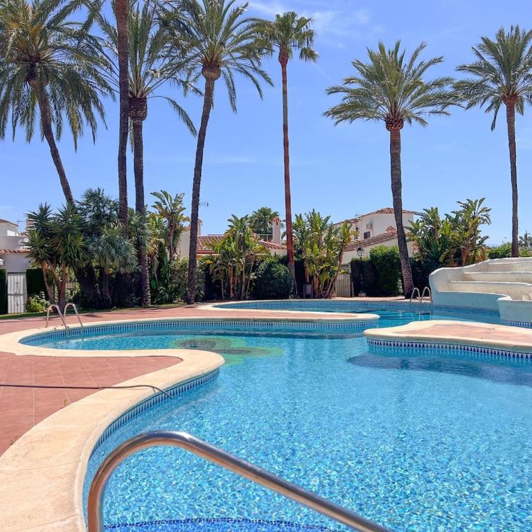 Estudio con piscina cerca de la playa en Denia - Apartment mit 1 Schlafzimmer - 54