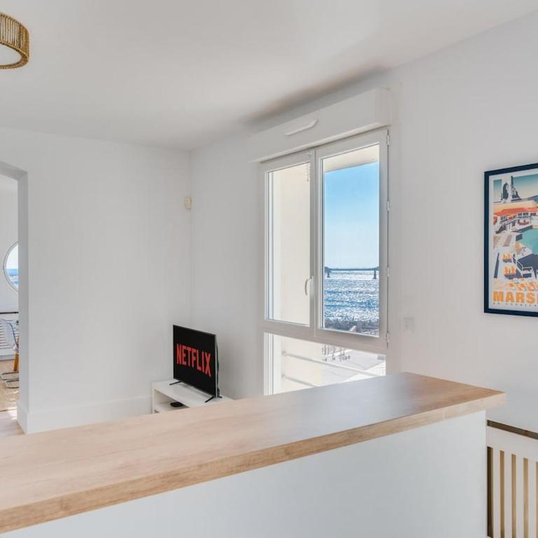 Appartment T3 Corniche Kennedy - Front Mer - Vallon - Apartment mit 2 Schlafzimmern und Meerblick - 7