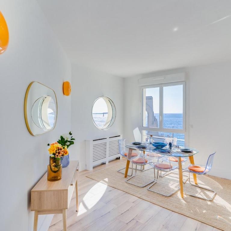 Appartment T3 Corniche Kennedy - Front Mer - Vallon - Apartment mit 2 Schlafzimmern und Meerblick - 19