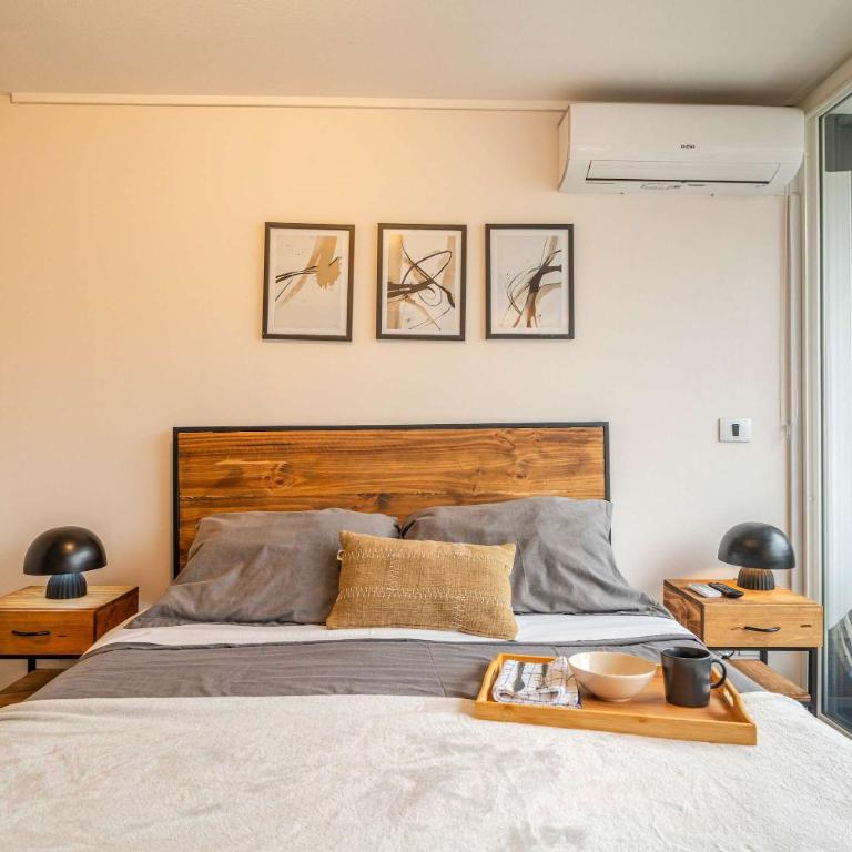 HOM I Santiago Cálido Wifi Terraza Calefactor - Apartment - 29