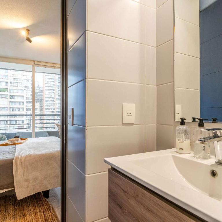 HOM I Santiago Cálido Wifi Terraza Calefactor - Apartment - 33