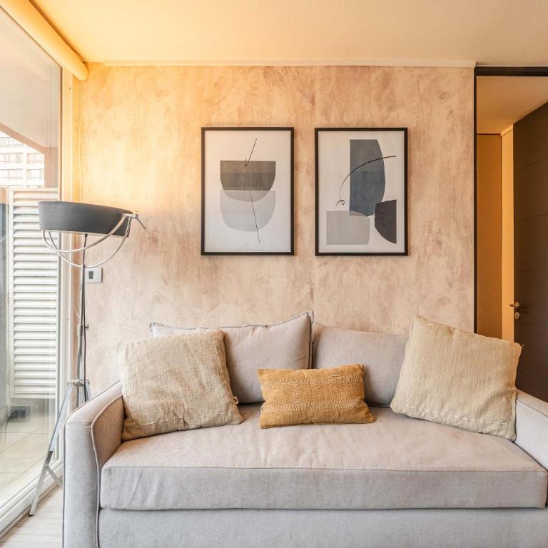 HOM I Santiago Cálido Wifi Terraza Calefactor - Apartment - 44