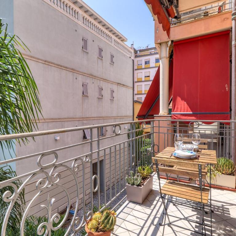 Palm House Bordighera - Appartement 2 Chambres avec Balcon et Vue sur la Mer - 8