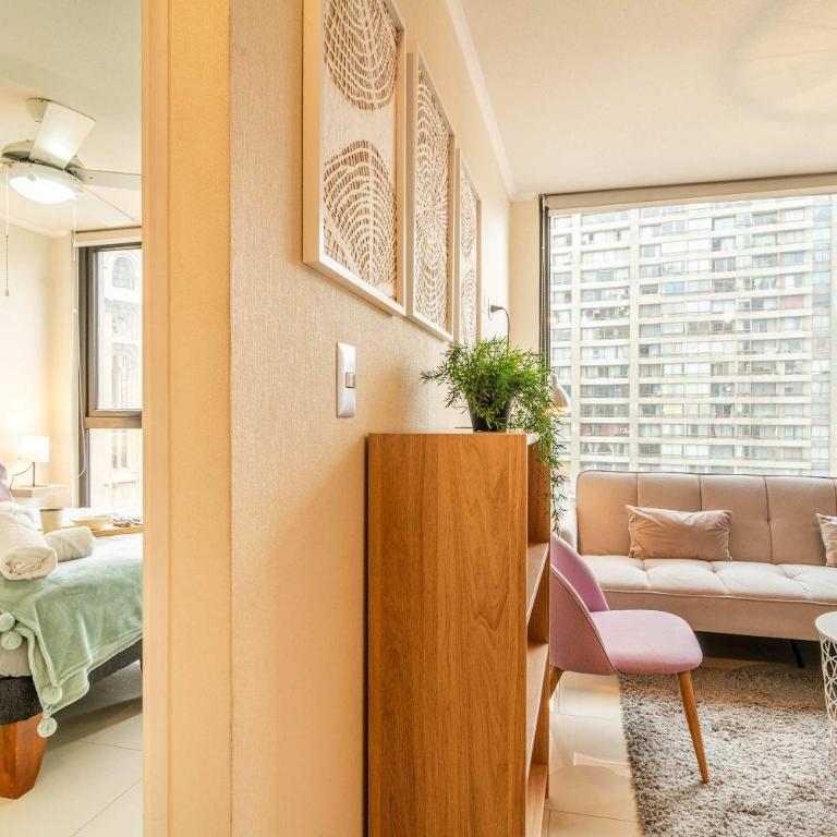 HOM I Wifi Urbano VistaBella Metro Parque Almagro - Apartment - 7