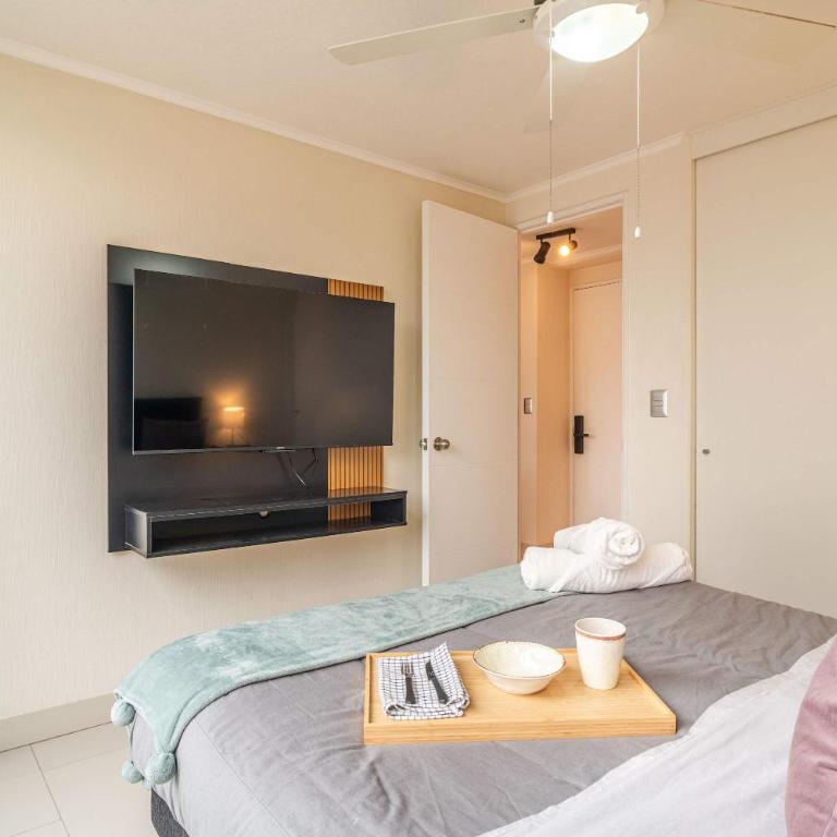 HOM I Wifi Urbano VistaBella Metro Parque Almagro - Apartment - 24
