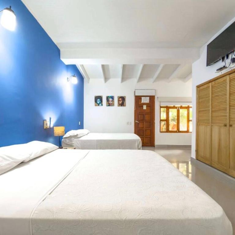 Casa Las Palmas - Habitación Doble - 2 camas - 7