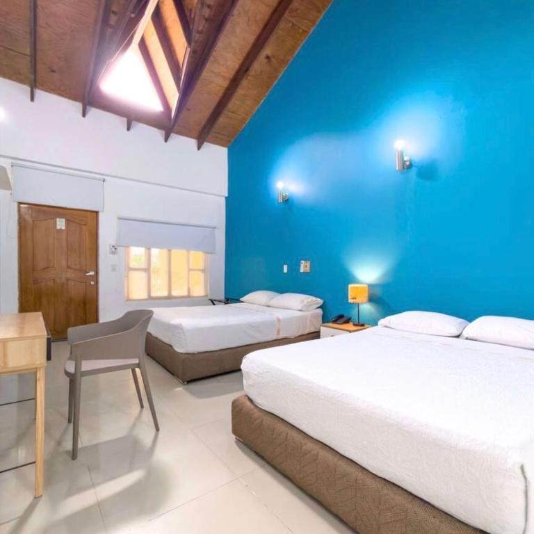 Casa Las Palmas - Habitación Doble - 2 camas - 5