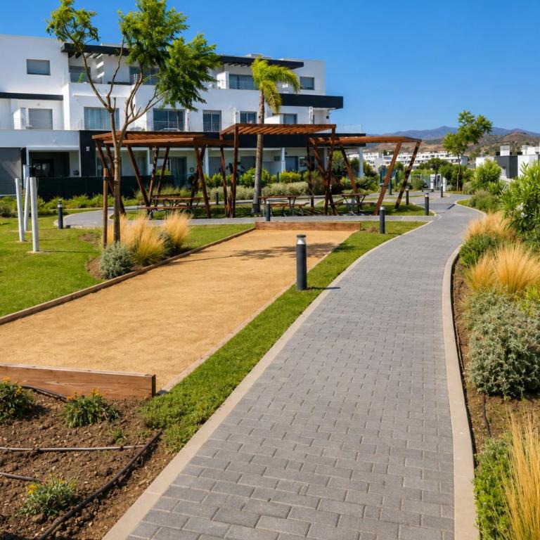 Modern 2 bed Apartment in Habitat Estepona - Apartamento - 28