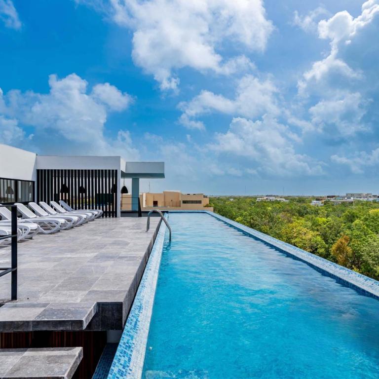 Stylish Sexy 1 Bd W/ Private Pool & Rooftop Pool - Apartment mit 1 Schlafzimmer - 3