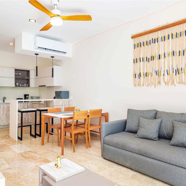 Stylish Sexy 1 Bd W/ Private Pool & Rooftop Pool - Apartment mit 1 Schlafzimmer - 5
