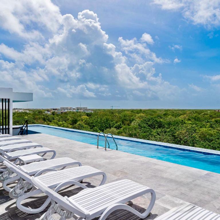 Stylish Sexy 1 Bd W/ Private Pool & Rooftop Pool - Apartment mit 1 Schlafzimmer - 1