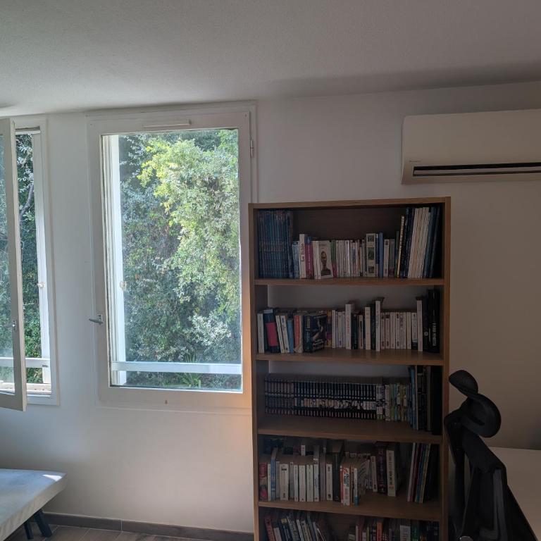Terrasse 100m2 vue mer Clim Garage - Appartement 1 Chambre avec Vue sur la Mer et Terrasse - 7