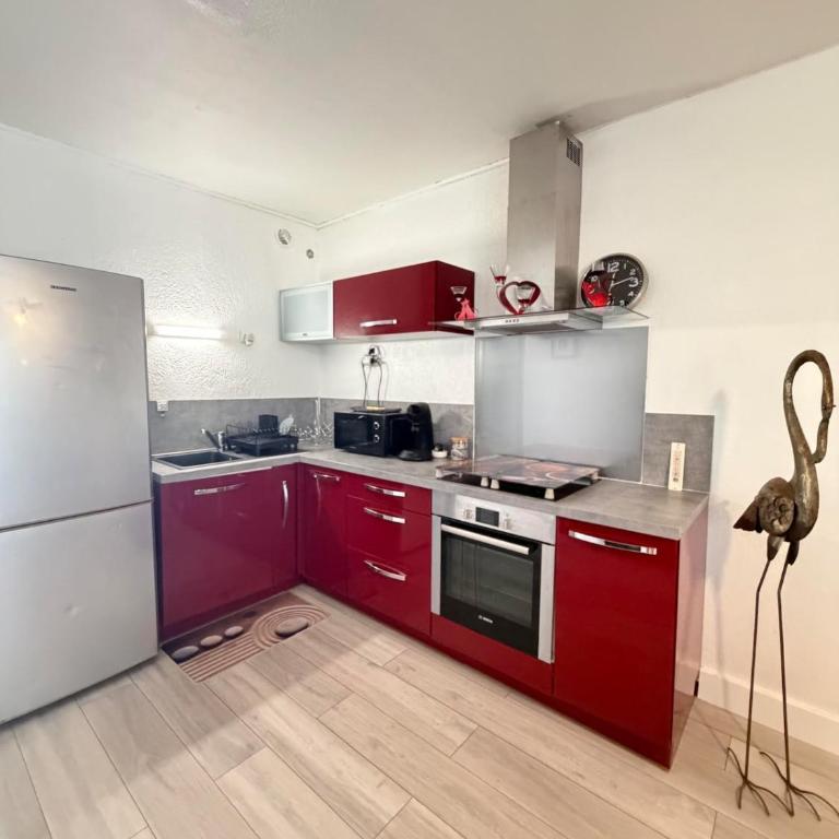 T2 Grau du Roi avec Clim Jardin Privatif & Parking - Apartamento de 1 dormitorio - 10