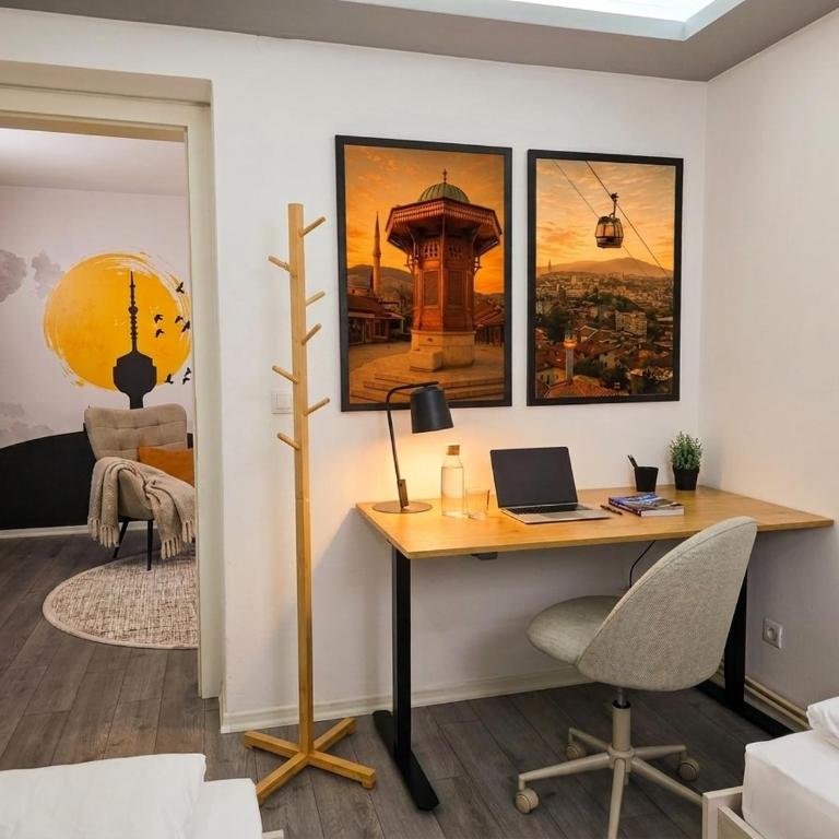 Sarajevo Horizon - City Center & Workspace - Appartement 2 Chambres - 11