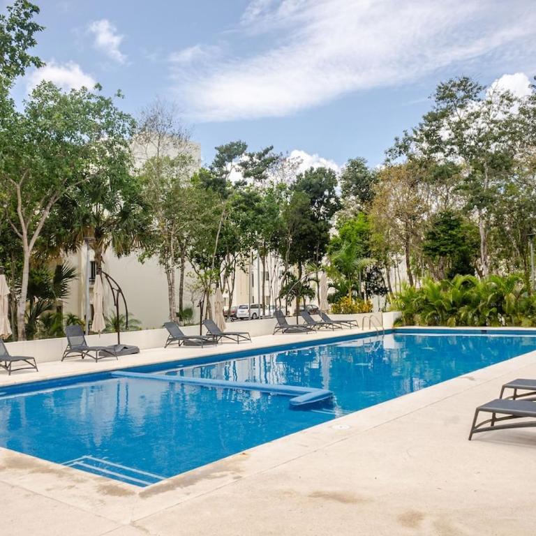 Spacious 3BR Pool & Padel - Appartement 3 Chambres - Étage Supérieur - 45
