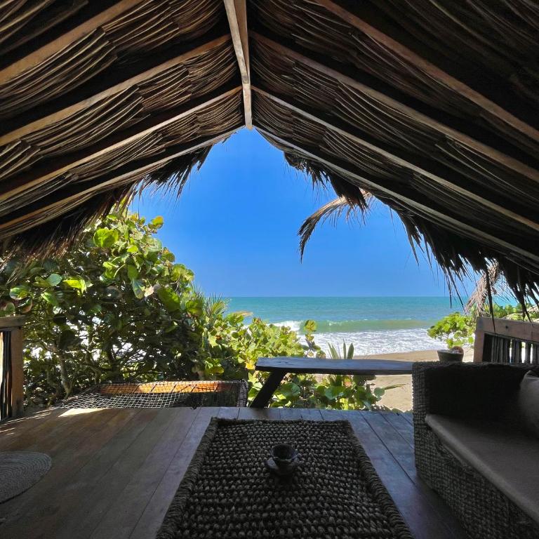 Uvita Playera - Beachfront hut near Tayrona Park - Casa con 1 dormitorio - 4