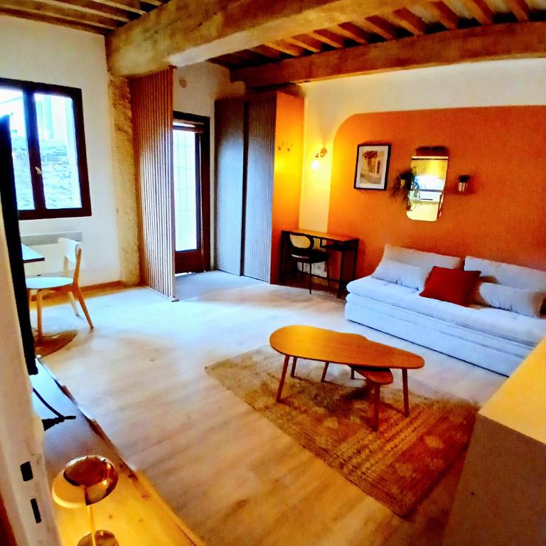 Élégant loft centre ville calme avec mezzanine 2 à 4 personnes - Appartement Loft 1 Chambre - 2