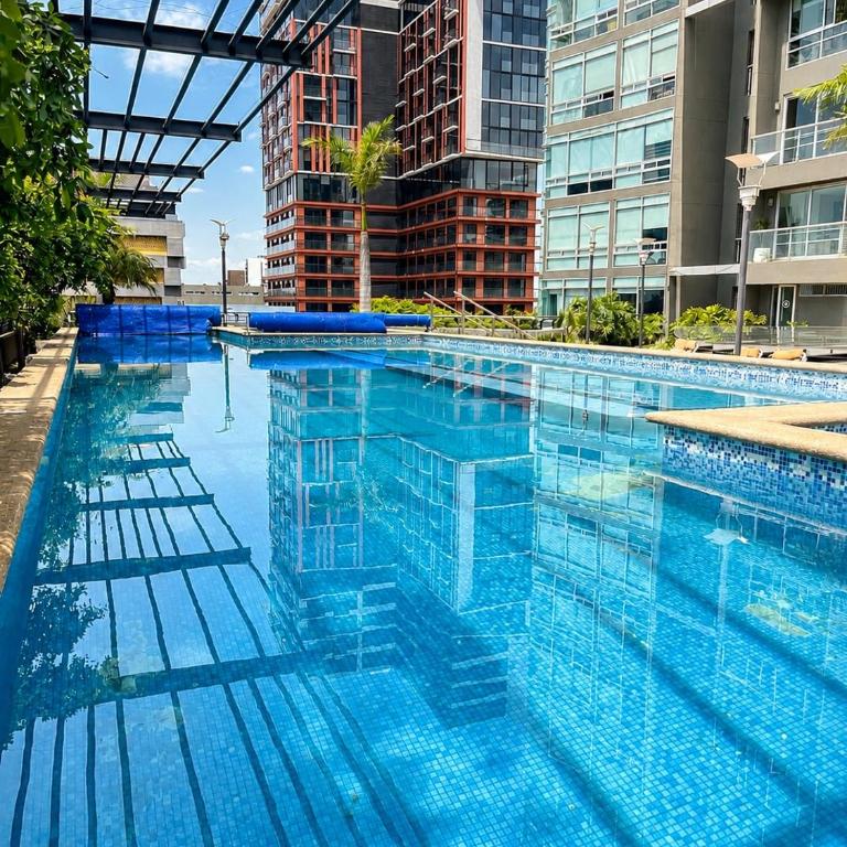 Gran departamento con alberca en la Americana, zona Chapultepec Guadalajara - Apartment mit 2 Schlafzimmern und Stadtblick - 44